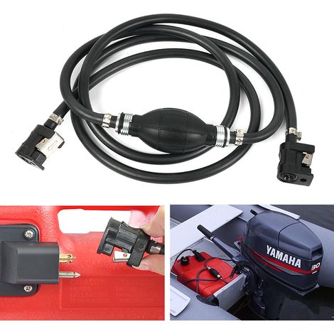 Geeignet für Yamaha-Yachten, Schnellanschluss-Handölpumpen, Ölleitungsanschlüsse für Außenbordmotoren, handbetätigte Einweg-Ölpumpen. (1/5)