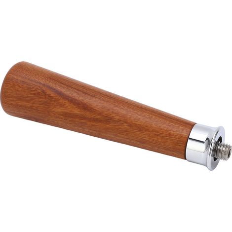 Ersatzgriff für Kaffeefilter mit M10-Gewinde, aus rotem Rosenholz, für Kaffeefilterhalter mit flachem Boden. (1/5)