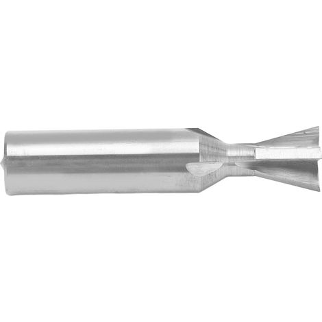 Fraise à queue d'aronde carbure 12mm, 4 dents, 75°, longueur 60mm pour usinage universel (1/5)