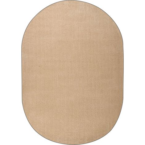 Shaggy-Teppich DEMRE Beige 160 x 230 cm