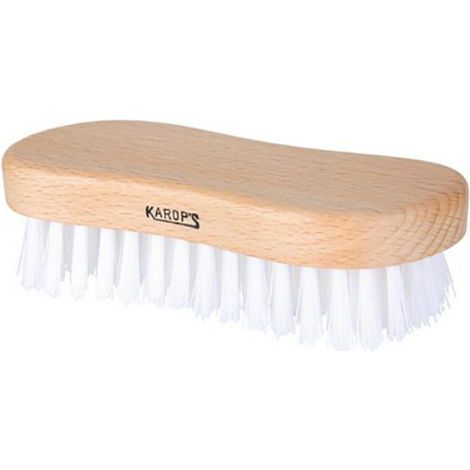 Domergue Drehbürste aus Nylon weiß 14 cm