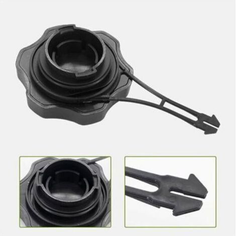 Bouchon de Réservoir - Compatible Briggs & Stratton 675Exi 725Exi - Référence 594061 - Noir - Unité (1/4)