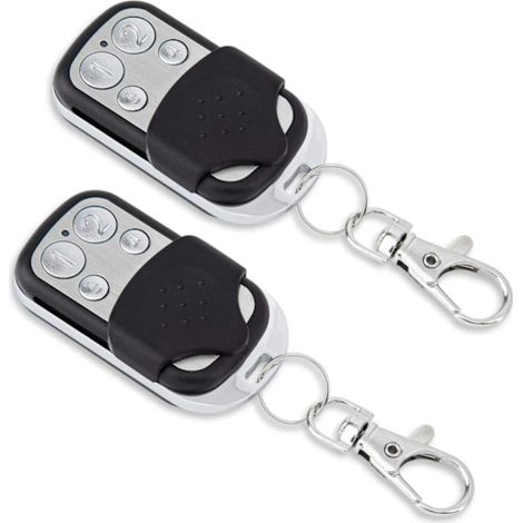 Telecommande Portail Garage - 433,92 Mhz - Compatible Novoferm Siebau Tormatic - 2 Unidades (1/5)