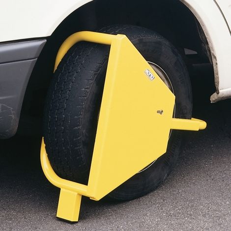 Antivol bloque roue haute sécurité avec serrure blindée