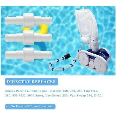 Drehgelenke für Poolschläuche (3er-Set), kompatibel mit Polaris 280/180/380/480/3900 A Poolrobotern (1/5)