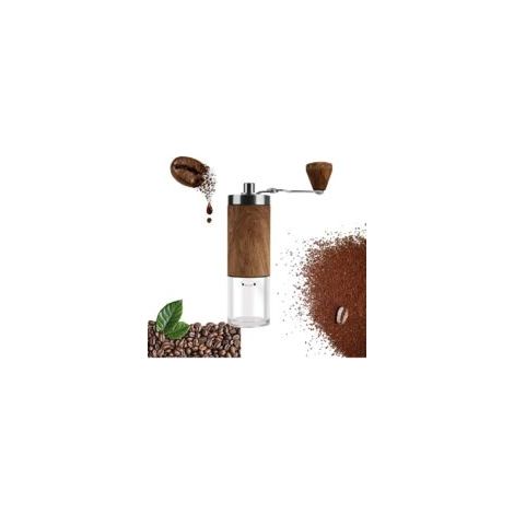 Moulin à Café Manuel avec Broyeur en Céramique, Moulin a Cafe Manuel, Coffee Grinder Degré de Mouture Réglable (1/5)