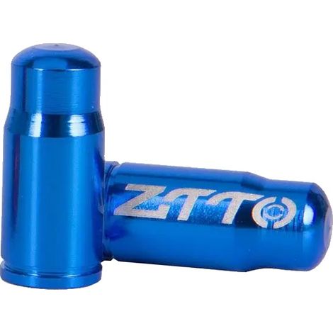 Ventilkappe, staubdichtes Design, langlebige Aluminiumlegierung, Blaue 4Stück (1/2)
