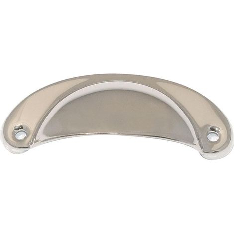 Cadap RUSTIQUE Manija de puerta tradicional niquelada
