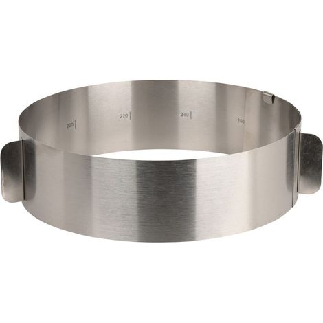 Moule à pâtisserie à diamètre réglable, Ø 16-30 cm (1/3)