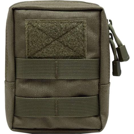 Sac de taille zippé multi-outils d'extérieur (vert), (1/2)