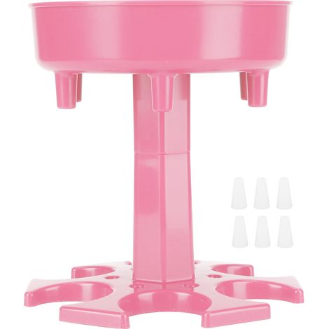 Distributeur à 6 verres à shot rose, support pour boissons vin bière, accessoires de bar pour fêtes (1/5)