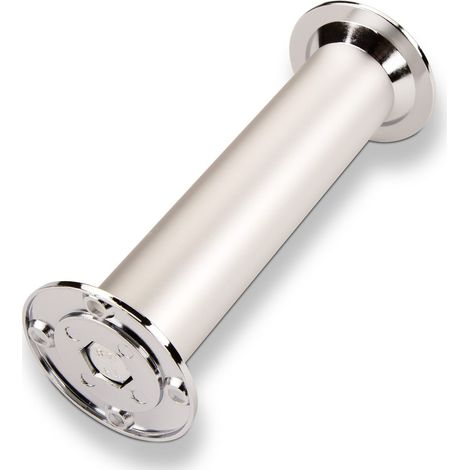 Möbelfuß Chrom poliert / Aluoptik Ø 32 mm Höhe 150 mm (1/5)