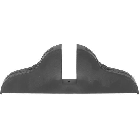 Bildschirmteilerständer aus Kunststoff, Basis für Bildschirmteiler im Wohnzimmer – 30 x 11 cm – Schwarz (1/3)