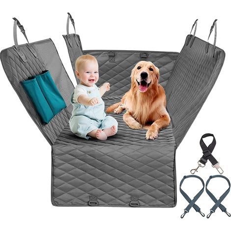 Housse de siège de Voiture pour Chien, imperméable, Anti-Rayures, hamac de Voyage, Protection de siège arrière pour Voiture, SUV (1/5)