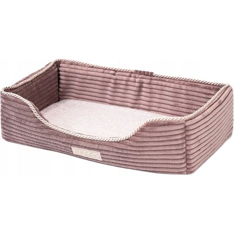 Cama estrecha para gatos para alféizar de ventana DOTTY, espuma viscoelástica, rosa (1/5)