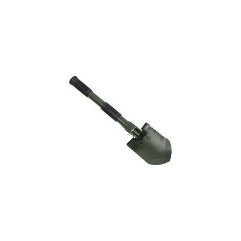 Pelle multifonctionnelle pliable pour plein air et survie – en acier militaire robuste, idéale pour randonnée, camping, déneigement et travaux extérieurs (avec housse de transport incluse) (1/4)