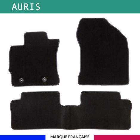 Tapis de voiture - Sur Mesure pour AURIS (2012 - 2018) - 3 pièces - Tapis de sol antidérapant pour automobile (1/4)