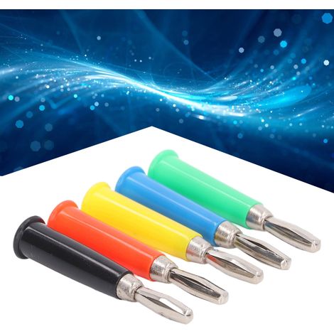 4 mm geschweißter vierblättriger Bananenblüteneinsatz, 4 mm trompetenförmiger Bananenblüteneinsatz, 10011, rot, schwarz, gelb, blau, grün, 20 Sets pro Bestellung. (1/5)