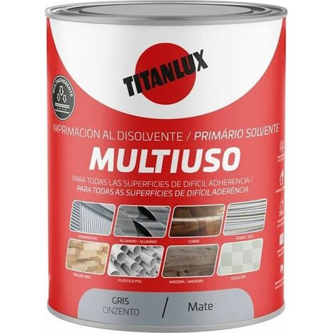 Vernice di Fondo Titanlux Grigio Mat 750 ml (1/2)