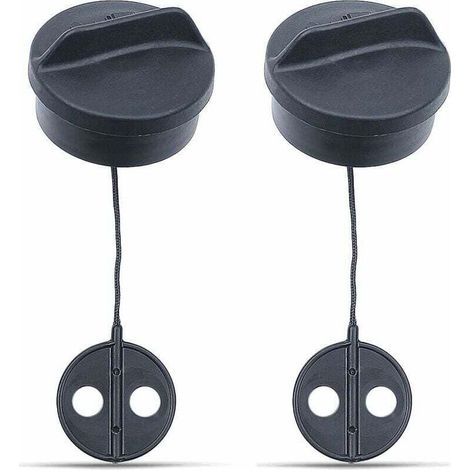 Bouchon de réservoir de carburant en deux parties pour débroussailleuses STIHL FS38, FS45, FS55, FS56, FS80, FS81, FS85, FS88, FS120 et AUMEL, bouchon de réservoir de rechange, pièces détachées (1/4)