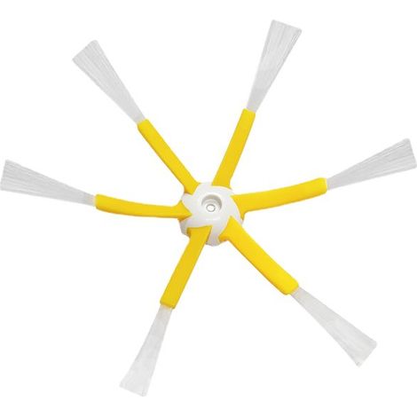 Replacement accessories for hexagonal side brushes/cleaning brushes of the iRobot 500/600/700 series (1 pair) for home use.--DTEKGAZ