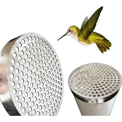 Trous Ronds, Couvercles De Drain Extérieurs, Grille De Protection en Acier Inoxydable 304, pour Balcons, Toits, Systèmes De Drainage De Cour(Fits 150mm) (1/5)