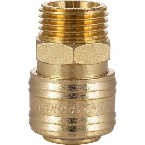 1 Raccord rapide Air comprimé DN 7,2 Filetage 1/2 pouce Laiton Outil pneumatique (1/5)