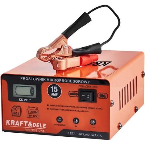 Raddrizzatore a microprocessore 15A 6/12V KD1917 (1/5)