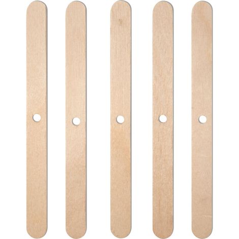 Stabilizzatori per stoppini in legno, 5 pezzi.