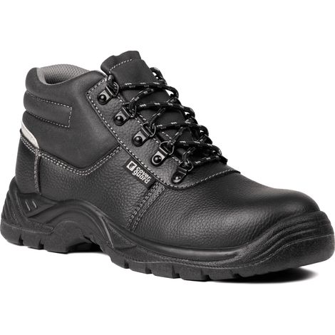 Coverguard – Chaussures de sécurité hautes S3 AGATE II – Cuir pleine fleur – Pointure 48 – Norme EPI S3 – Multi-usages pour chantiers humides