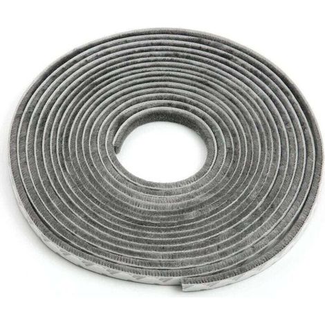 Bande coupe-froid auto-adhésive pour porte, anti-poussière et insonorisante, 95 mm de largeur, 6 mètres de long, idéale pour abri et protection coupe-vent (1/4)