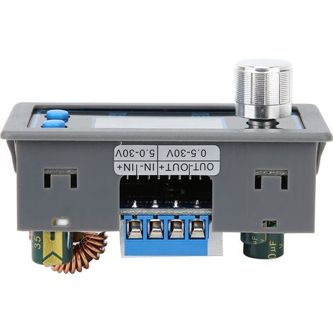 Module DCDC BuckBoost 0.5-30V 4A avec Affichage LCD Régulateur de Tension et Courant CCCV (1/5)