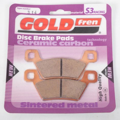 Plaquette de frein Gold Fren pour Quad Kymco 700 Mxu I Lof 4X4 (1/2)