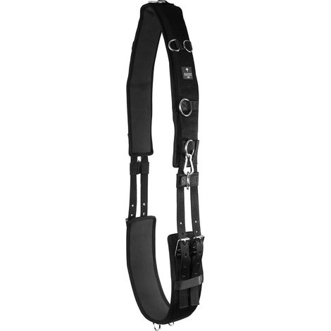 EQuest TH Longiergurt Comfort für Pferde, schwarz - One Size (1/3)