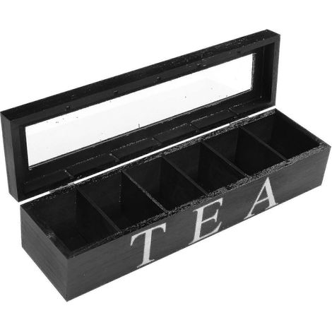 Boîte à café et à thé avec couvercle pour placards de cuisine (1/5)