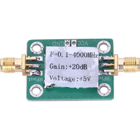 Module amplificateur micro-ondes RF à faible bruit et large bande 0,1-4000 MHz - Composants électroniques (1/5)