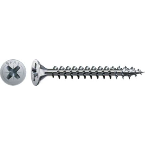 Scatola a viti SPAX Wirox Z2 Testa piatta 3,5 x 25 mm 1000 Unidades