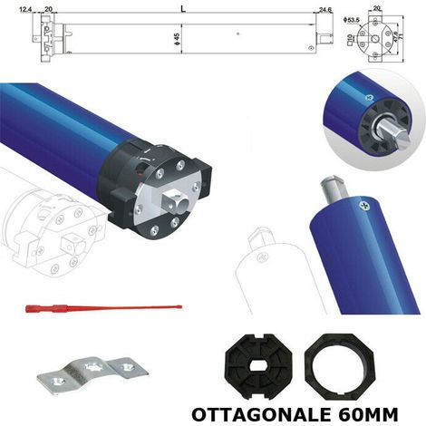 Tapparella Elettrica 55 Kg Motore 220 V Serranda Casa Automatica Sali E Scendi