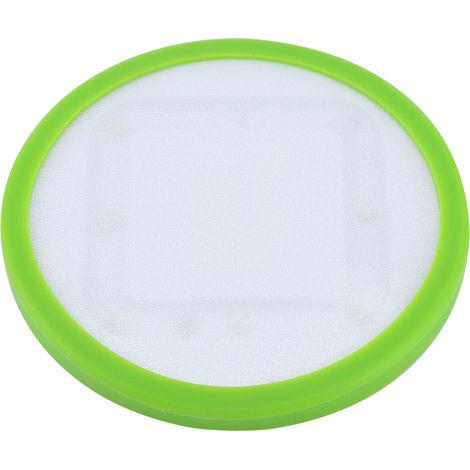 Lampe portable solaire 10 LED pour camping et randonnée avec ventouse (verte) (1/5)
