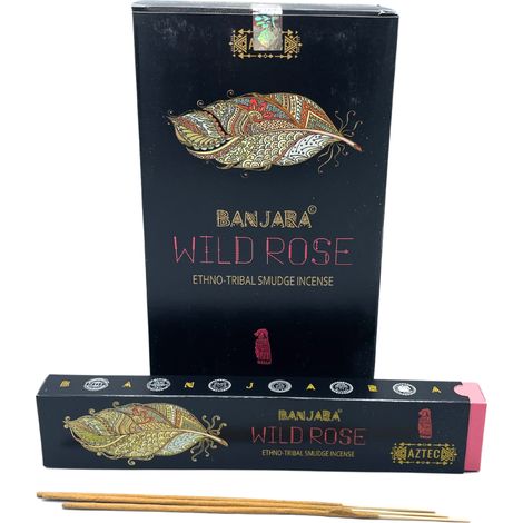 Encens tribal Banjara - Rose sauvage- Vendu par 1 (1/3)