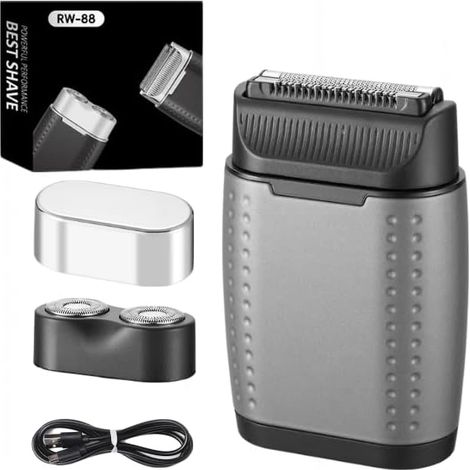 Tondeuse électrique homme - Zinco Groom Pro - Nouveau modèle - Rotative corporelle rechargeable portable IPX6 (1/5)