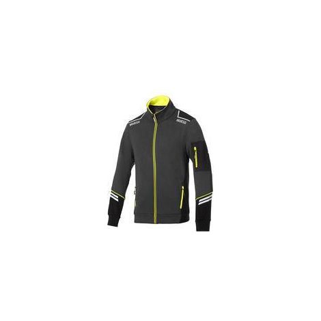 SPARCO FELPA ALABAMA GREY YELLOW TG M