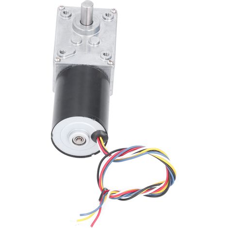 16 U/min Hochleistungs-Elektromotor mit hohem Drehmoment, leise, bürstenlos, mit Schneckengetriebe und Turbinengetriebe für Automatisierungs- und Heimwerkerprojekte. (1/5)