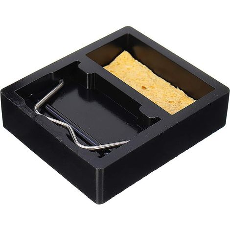 Mini Cadre De Support De Fer À Souder Électrique avec Éponge À Souder (1/4)