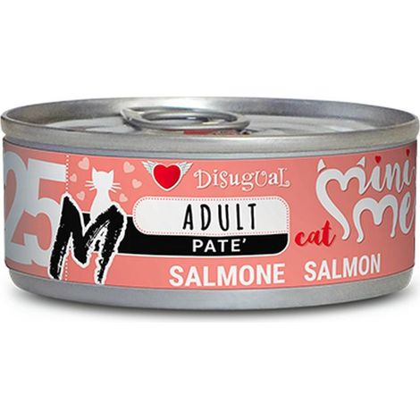 Disugual Cat Mini-Me "M" 25 al Salmone - Lattina 85 Gr -
