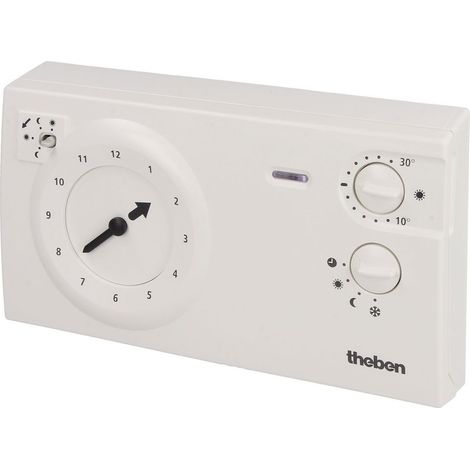 Theben RAMSES 722 - analoges Uhrenthermostat mit Tages- und Wochenprogramm