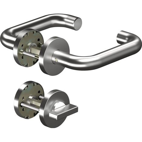 Ogro Drückerrosettengrt. Core Klasse 4 8100/6501/7122 WC Alu F1 (1/2)