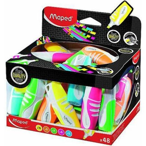 EVIDENZIATORI MAPED POCKET ASSORTITI x48