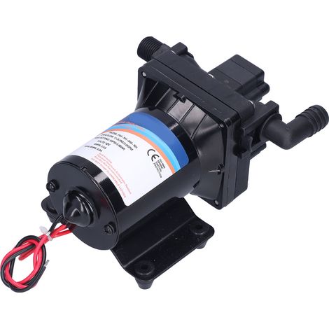Pompe à membrane 11,3 L - Installation facile et pratique - Durable - Redémarrage automatique - Pompe à eau en plastique sûre - F43-101-055-101 (12 V) (1/5)