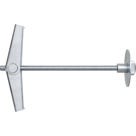 Fischer – Cheville à bascule 95 mm – Pour plaques de carton-plâtre et béton – Installation rapide sans outil – Lot de 2 chevilles KD 3 K - KD 3 K NV